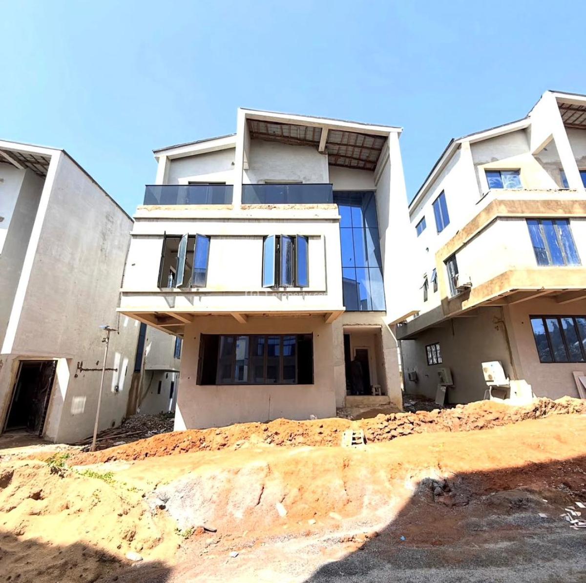 Newly Built 5 Bedroom Fully Detached Duplex with Bq & Penth, Wuye, Abuja, Detached Duplex for Sale