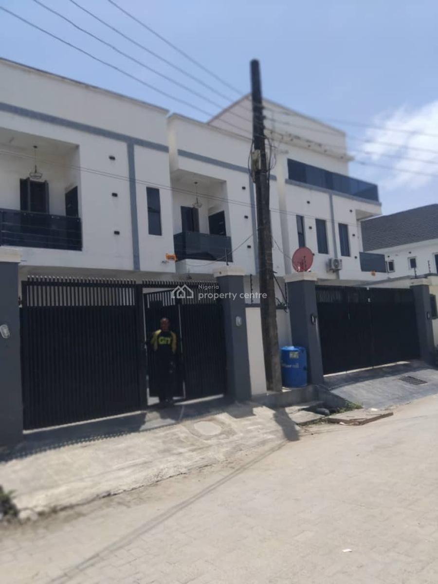 Modern Built Design Luxury 3bedrooms Terrace Duplex., Ologolo, Lekki, Lagos, Terraced Duplex for Rent