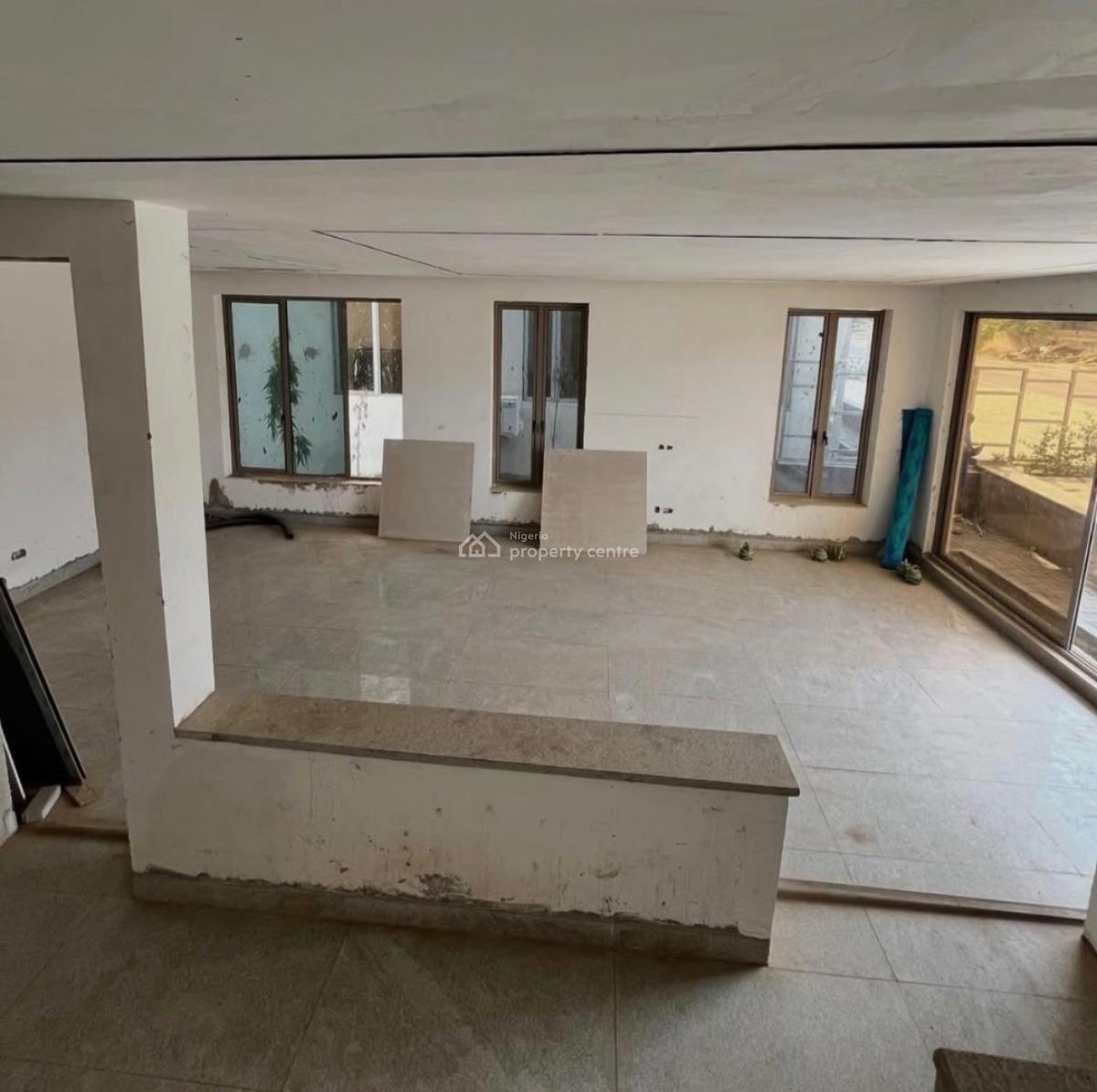 New Listing Newly Constructed 4bedrooms Semi Detached Duplex with 2bq, Guzape District, Abuja, Semi-detached Duplex for Sale