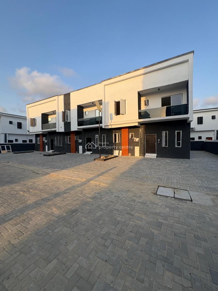 2 Bedroom Terrace with Bq, Citadel Views Estate, Sangotedo, Ajah, Lagos, Terraced Duplex for Rent