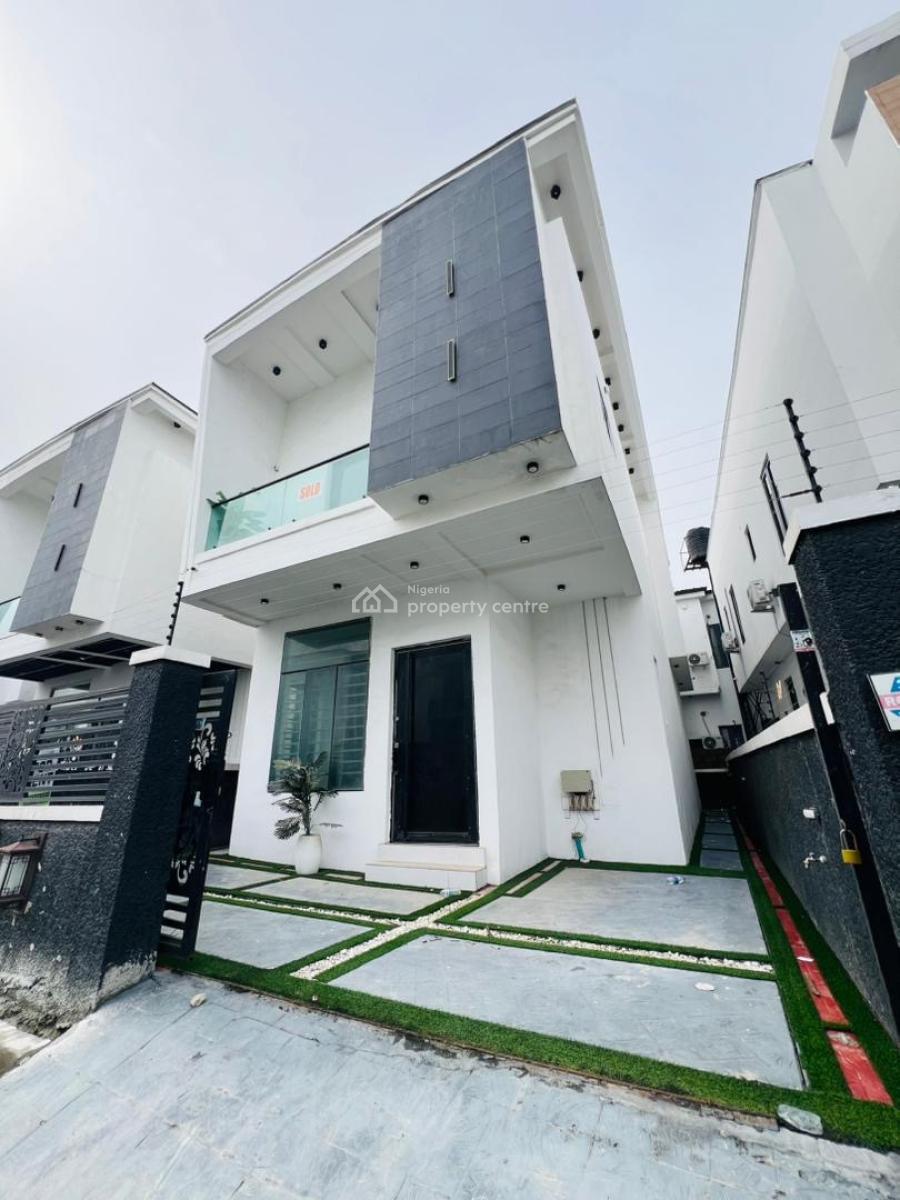 : 4 Bedroom Fully Detached Duplex with Bq, Ajah, Lagos, Detached Duplex for Rent
