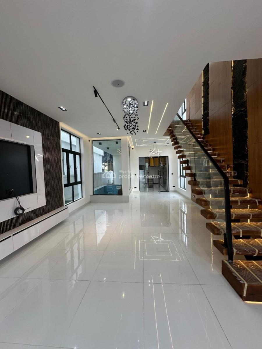 Exquisitely Finished  5 Bedroom Fully Detached Duplex + Bq and Swimmin, Ikota, Lekki, Lagos, Detached Duplex for Sale