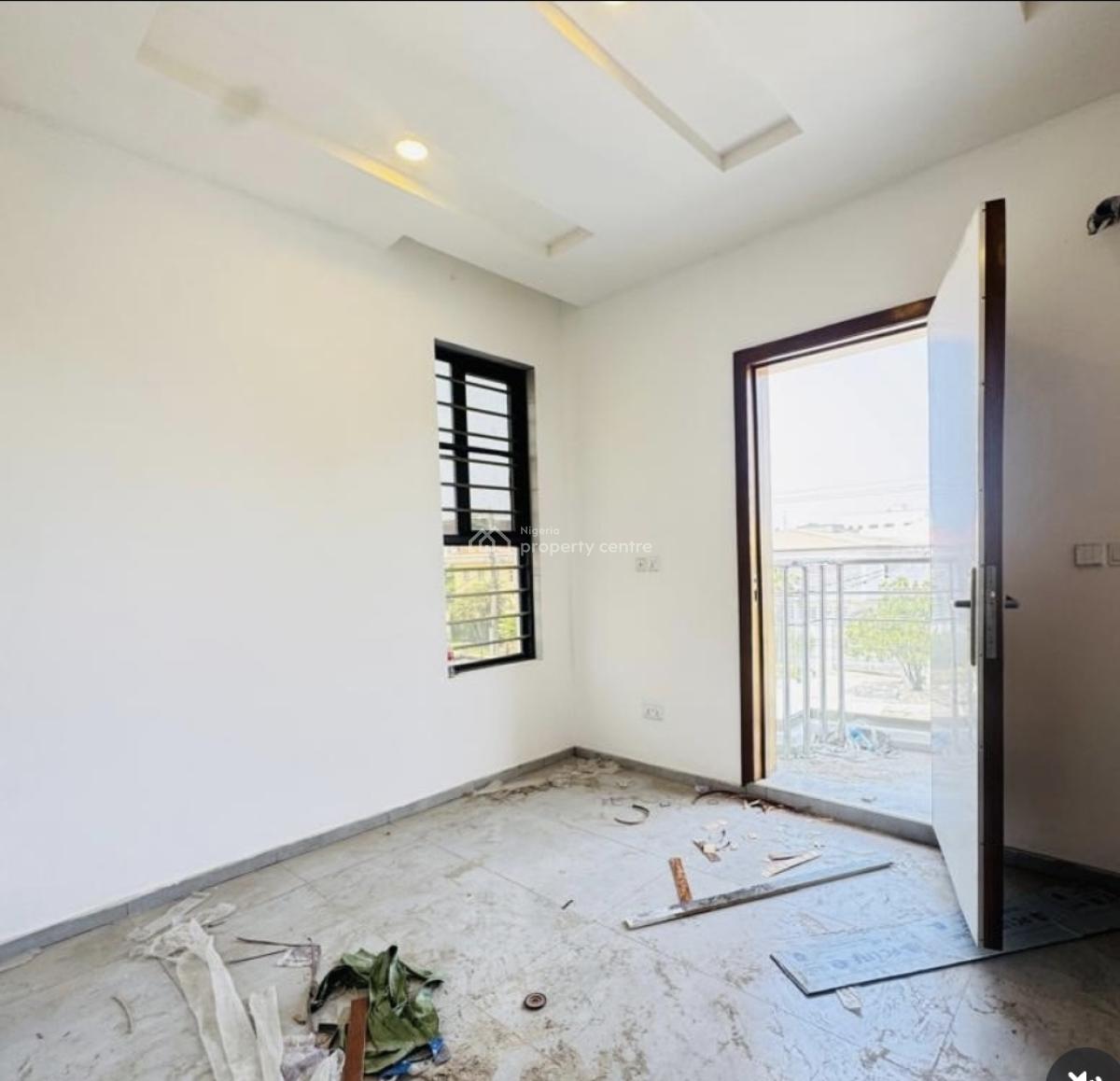 Self Service 4bedroom Semi Detached Duplex with Bq, Lekki Phase 1, Lekki, Lagos, Commercial Property for Rent