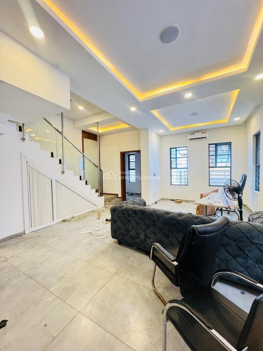 Newly Built Four Bedroom Semi Detached House with Bq, Lekki Phase 1, Lekki, Lagos, Semi-detached Duplex for Rent