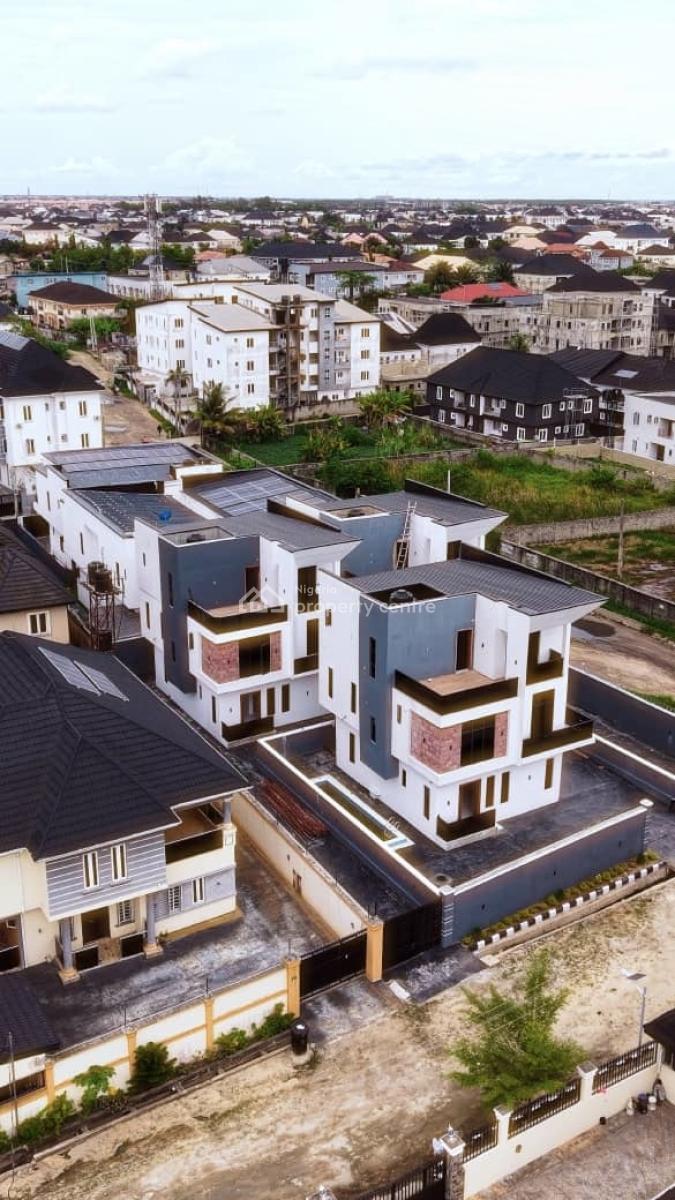 Fully Automated 4 Bedrooms Fully Detached Smart Home with Bq & Pool, Peninsula Gardens Estate, Lekki, Lagos, Detached Duplex for Sale