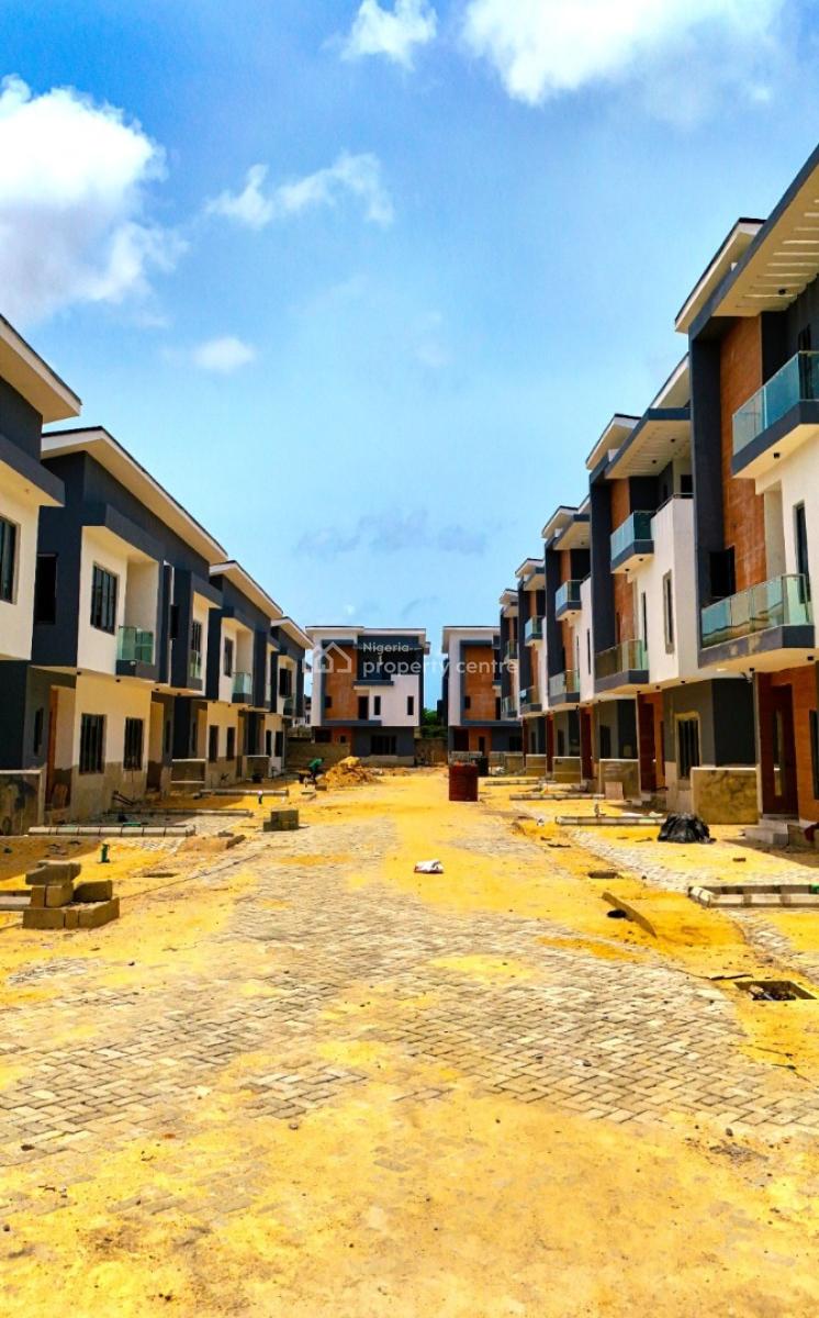 2 Bedroom Luxury Terrace Unit, Oko Ado, Sangotedo, Ajah, Lagos, Terraced Duplex for Sale