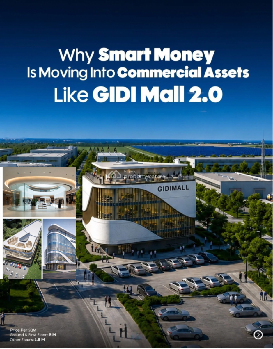 Own a Prime Commercial Property Facing The Expressway, Gidi Mall 2.0, Opposite Sangotedo Shoprite Facing Lekki Epe Expressway, Sangotedo, Ajah, Lagos, Shop for Sale