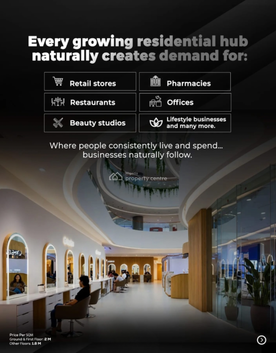 Own a Prime Commercial Property Facing The Expressway, Gidi Mall 2.0, Opposite Sangotedo Shoprite Facing Lekki Epe Expressway, Sangotedo, Ajah, Lagos, Shop for Sale
