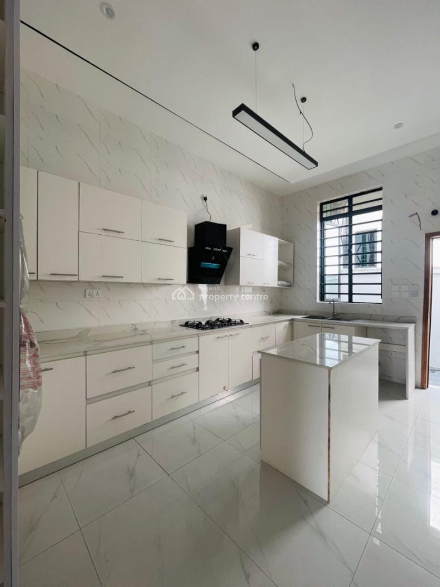 Brand New Self Compound 4 Bedroom Semi Detached Duplex with Bq, Chevron, Located in a Gated Secured and Serene Estate, Lekki, Lagos, Detached Duplex for Sale