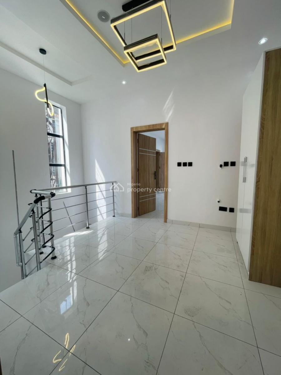 Brand New Self Compound 4 Bedroom Semi Detached Duplex with Bq, Chevron, Located in a Gated Secured and Serene Estate, Lekki, Lagos, Detached Duplex for Sale