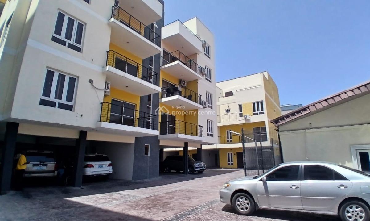 Newly Built Distressed Serviced 3 Bedroom Flat with a Room Bq, Lekki Phase 1, Lekki, Lagos, Flat / Apartment for Sale