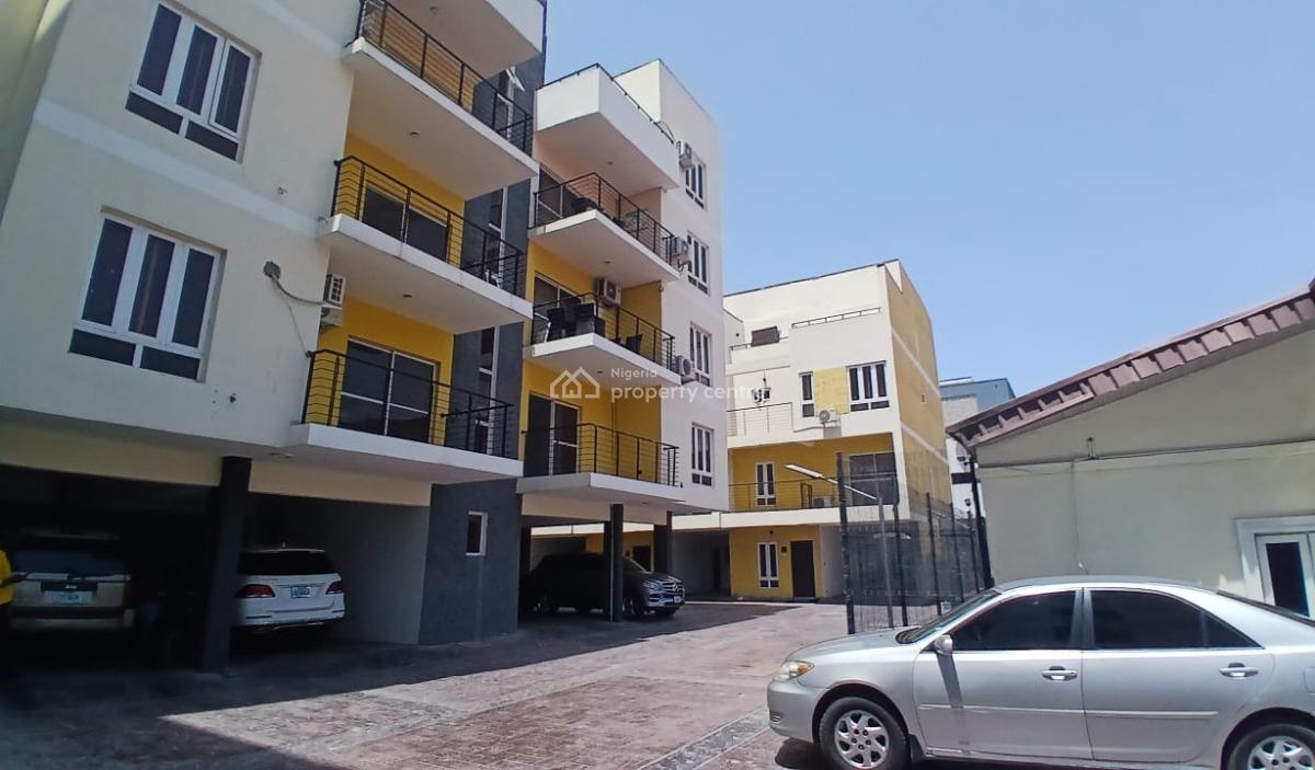 Newly Built Distressed Serviced 3 Bedroom Flat with a Room Bq, Lekki Phase 1, Lekki, Lagos, Flat / Apartment for Sale
