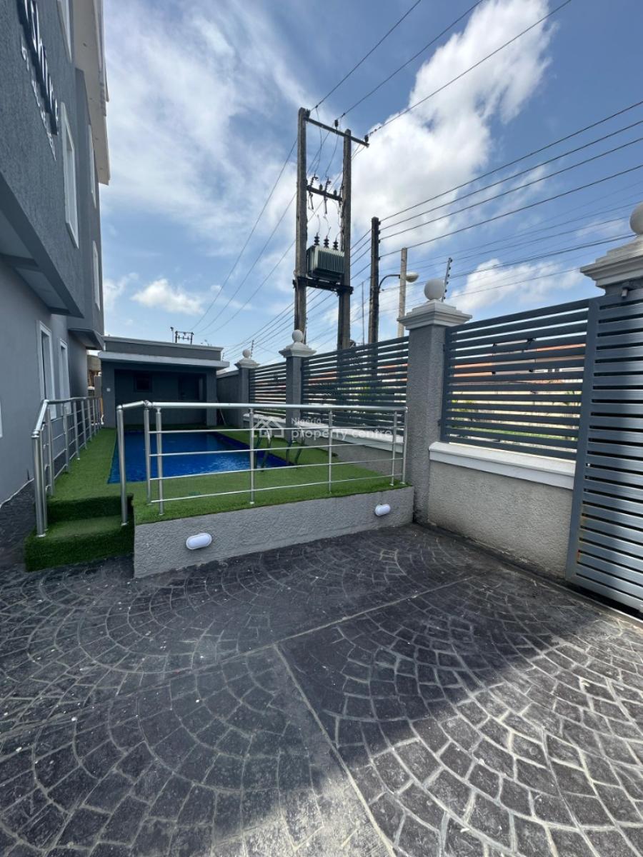 Nicely Finished Serviced 4 Bedroom Terrace with a Room Bq, Lekki Phase 1, Lekki, Lagos, Terraced Duplex for Rent
