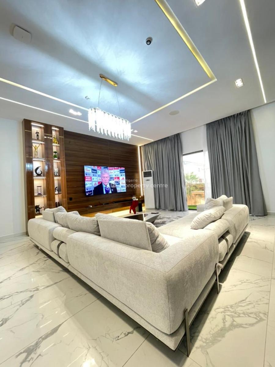 Automated 4 Bed Duplex with Pool, Snooker & Table Tennis, Alexa Automated, Can Be Booked As 3 Bed., Lekki Phase 1, Lekki, Lagos, Terraced Duplex Short Let