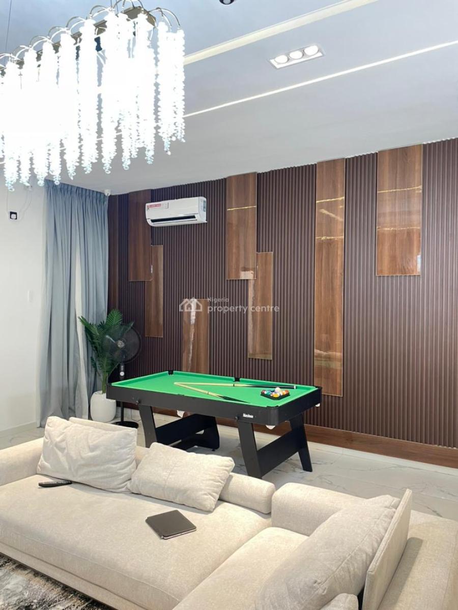 Automated 4 Bed Duplex with Pool, Snooker & Table Tennis, Alexa Automated, Can Be Booked As 3 Bed., Lekki Phase 1, Lekki, Lagos, Terraced Duplex Short Let