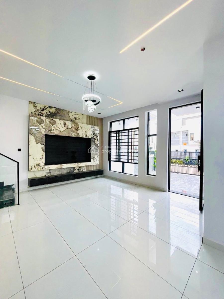 Luxury Brand New 4 Bedroom Duplex in a Secured Estate, Located at Abraham Adesanya , Clean Road,secure Estate, Ajah, Lagos, Semi-detached Duplex for Rent