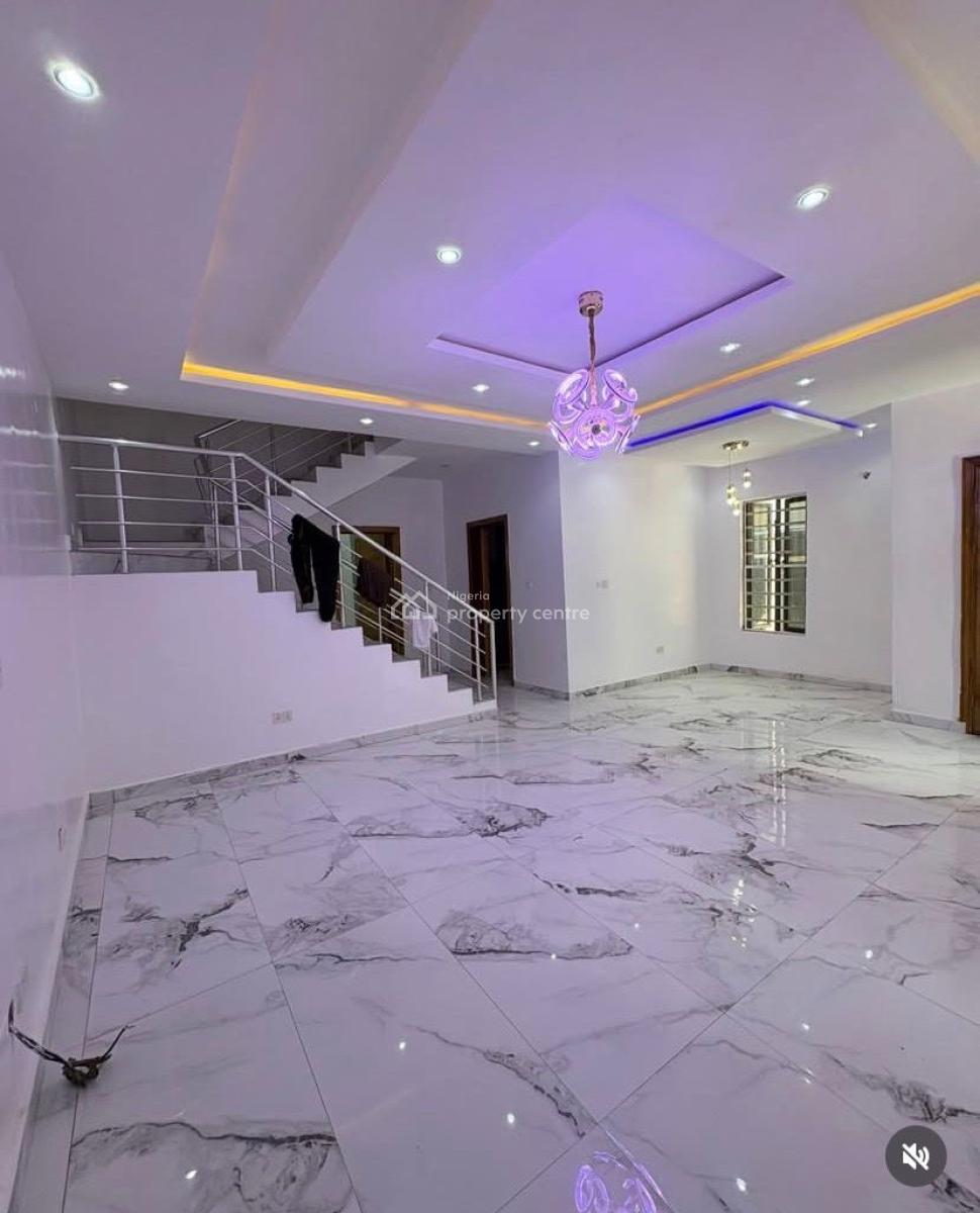 Most Beautiful 4 Bedroom Terrace Duplex, Located Inside Estate,clean Water and Secure Estate, Ajah, Lagos, Semi-detached Duplex for Sale