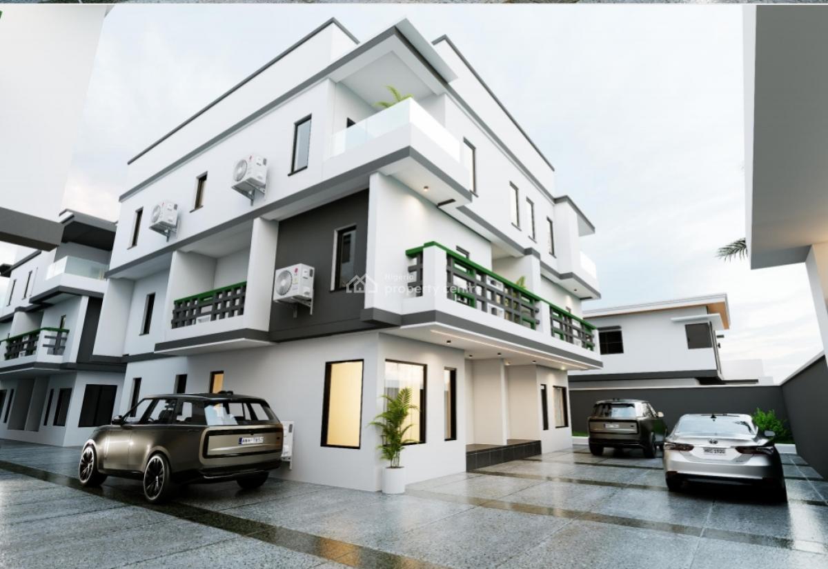 Luxurious 4 Bedroom Duplex, Wumego Crescent, Lekki Phase 1, Lekki, Lagos, Semi-detached Duplex for Sale
