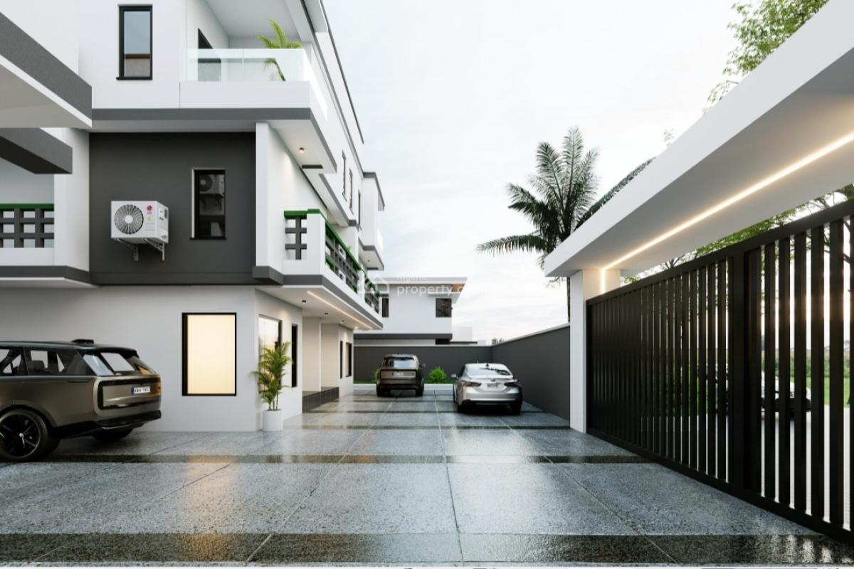 Luxurious 4 Bedroom Duplex, Wumego Crescent, Lekki Phase 1, Lekki, Lagos, Semi-detached Duplex for Sale