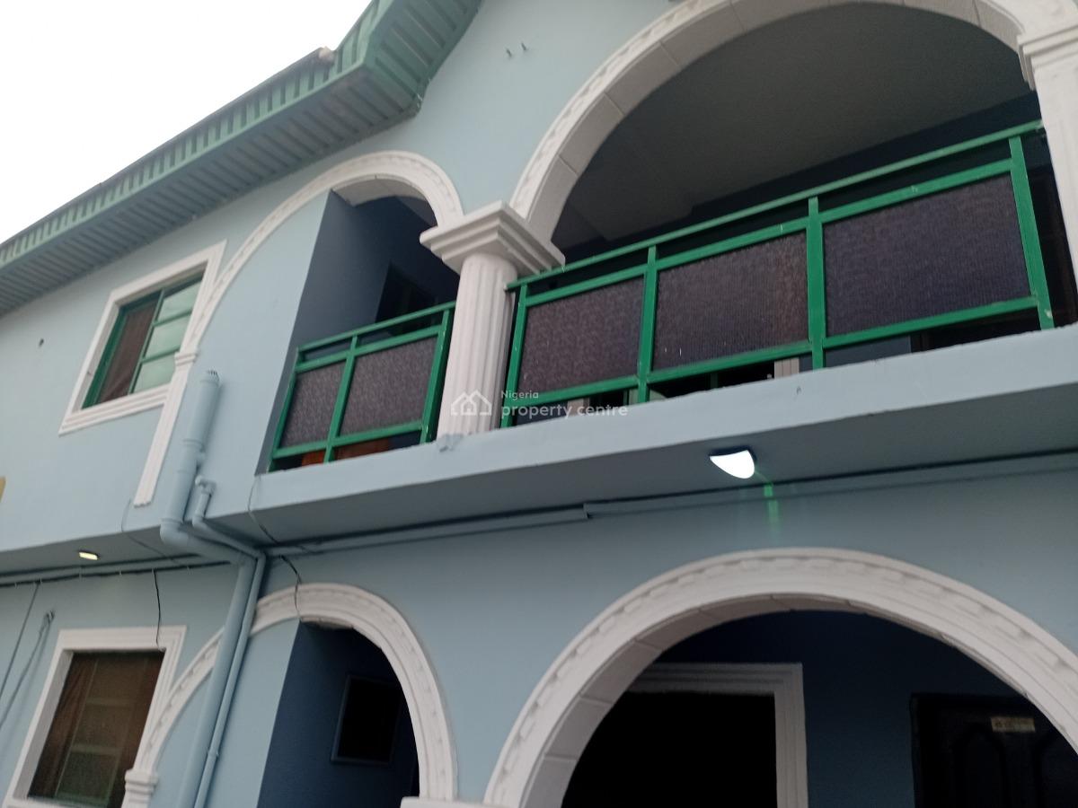 3bed 2 in a Compound Private Staircase, Maplewood Estate, Oko-oba, Agege, Lagos, Flat / Apartment for Rent