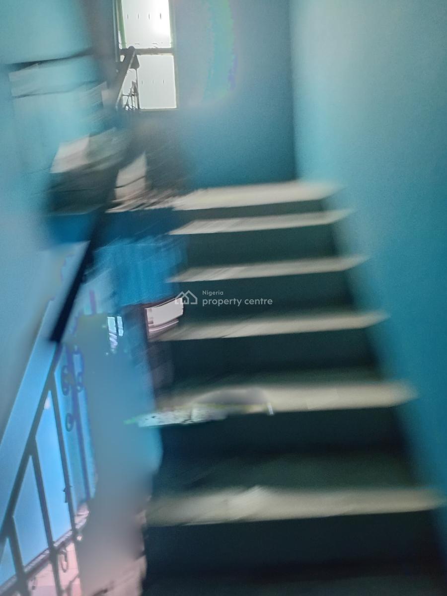 3bed 2 in a Compound Private Staircase, Maplewood Estate, Oko-oba, Agege, Lagos, Flat / Apartment for Rent