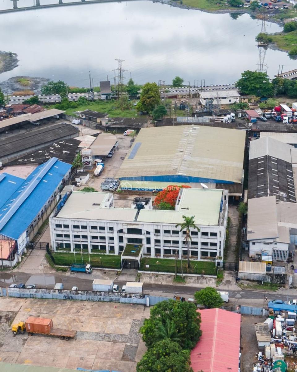 Purpose-built Industrial / Commercial Facility on 12,000 Sqm Land, Causeway, Ijora, Apapa, Lagos, Commercial Property for Rent