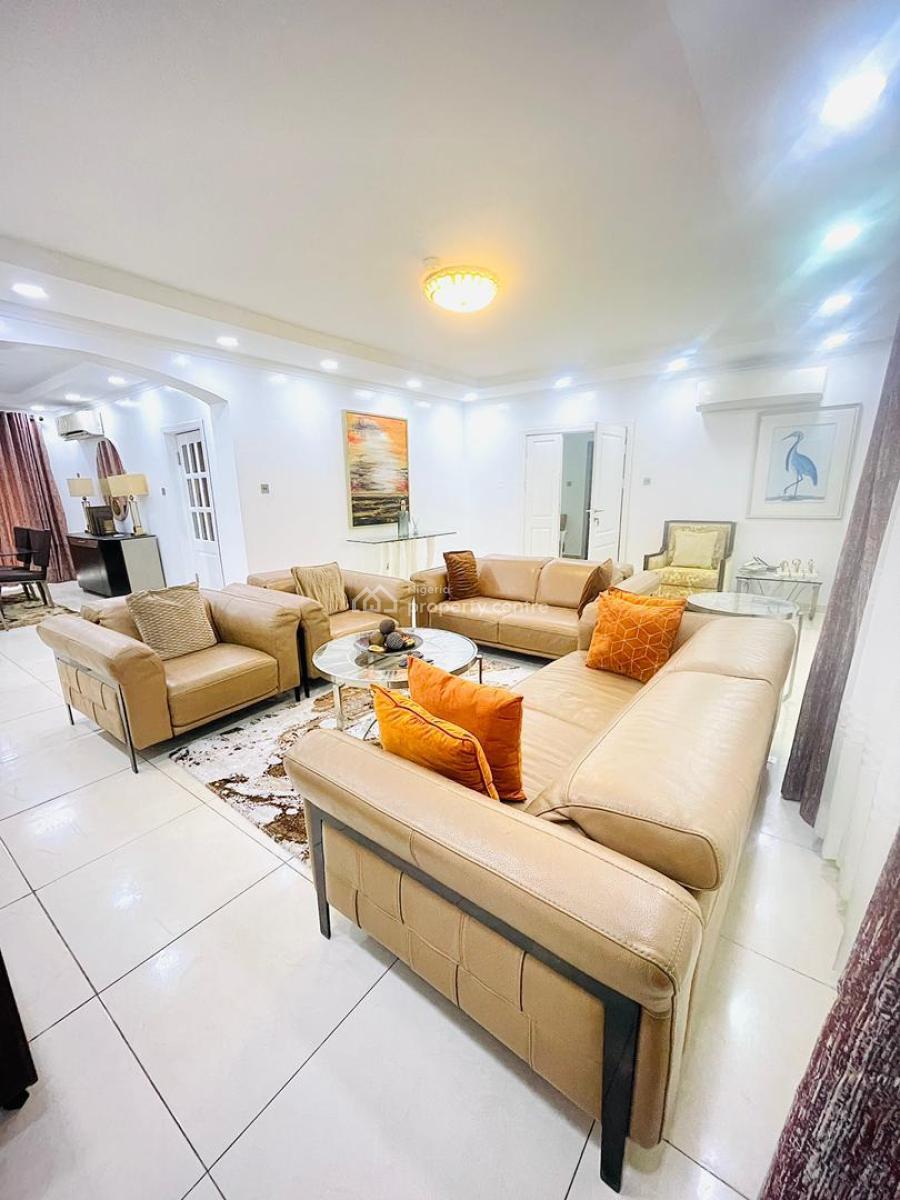 Luxurious 3 Bedroom Apartment with Pool, Snooker & Gym, Temple Road, Ikoyi, Lagos, Flat / Apartment Short Let