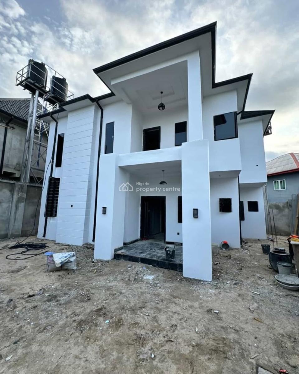 Newly Built 3 Bedroom Duplex Home, Agip Estate, Rumueme, Port Harcourt, Rivers, Detached Duplex for Sale