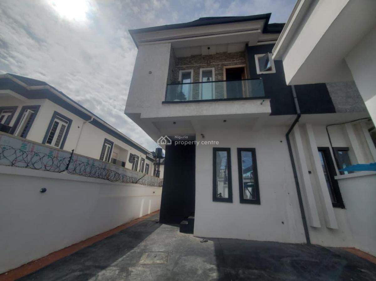 4 Bedroom Semi Detached Duplex with Bq, Ikota, Lekki, Lagos, Semi-detached Duplex for Sale