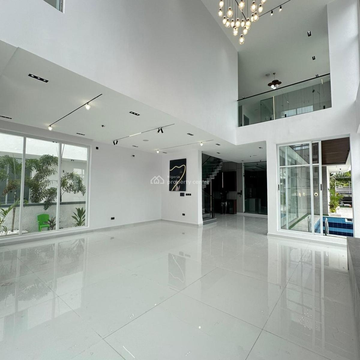 Exquisitely Finished 5 Bedroom with Bq, Gazebo, Gym, Swimming Pool Etc, Ikate, Lekki, Lagos, Detached Duplex for Sale