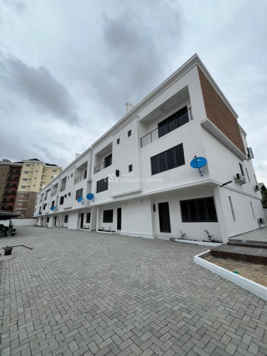 4-bedroom Terrace with Bq, Parkview, Ikoyi, Lagos, Semi-detached Duplex for Rent