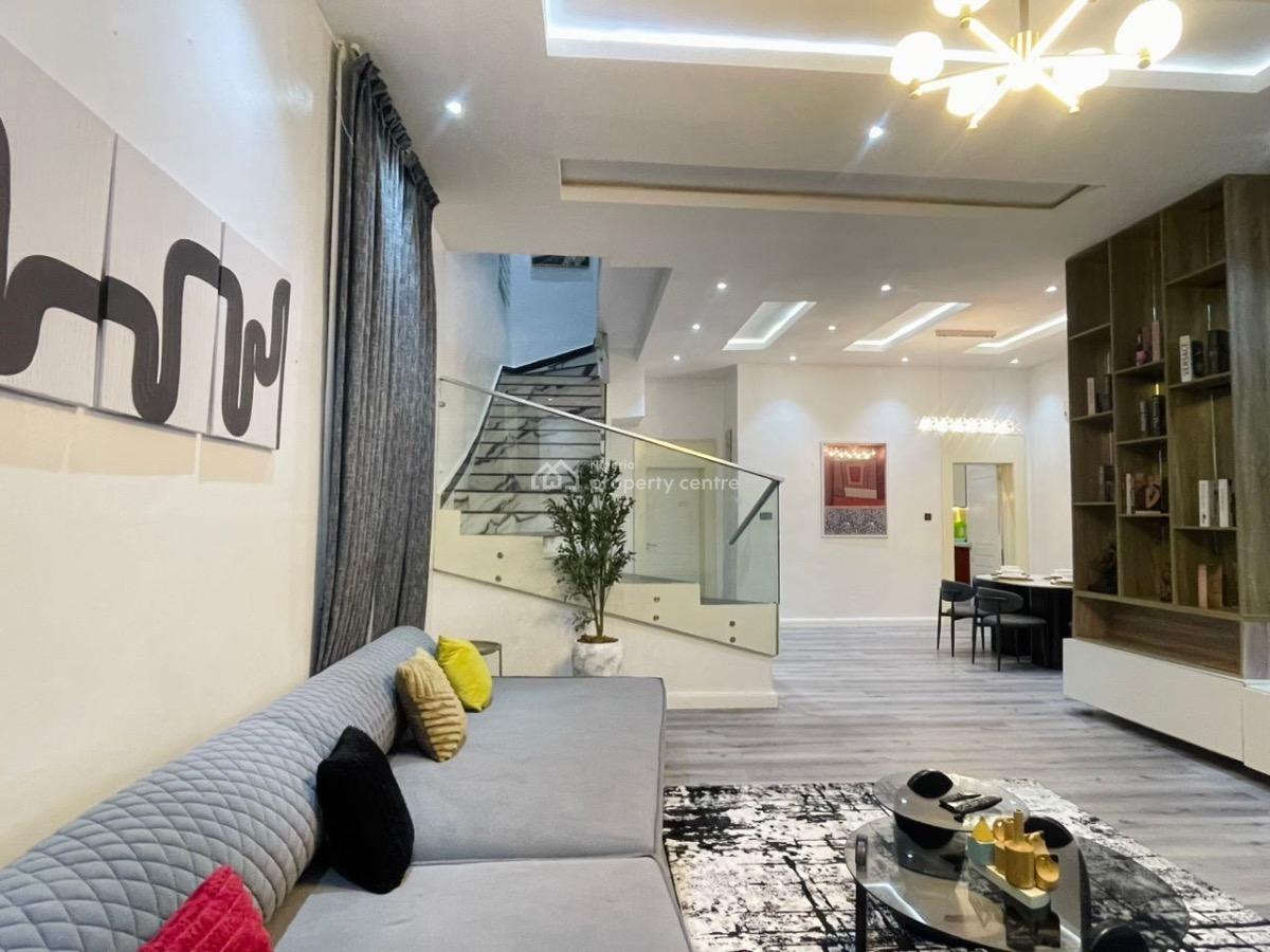 Luxury Smart 5 Bedroom Furnished and Service Duplex, Off Freedom Way, Lekki Phase 1, Lekki, Lagos, Detached Duplex Short Let