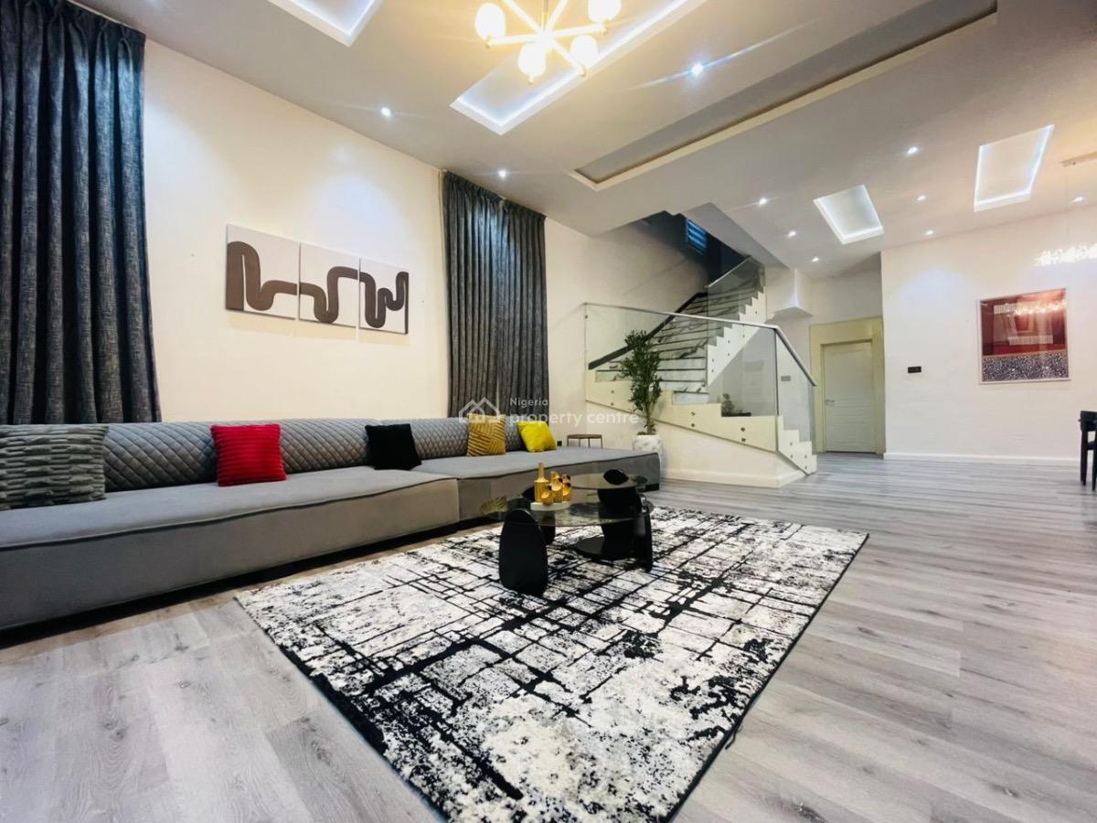 Luxury Smart 5 Bedroom Furnished and Service Duplex, Off Freedom Way, Lekki Phase 1, Lekki, Lagos, Detached Duplex Short Let