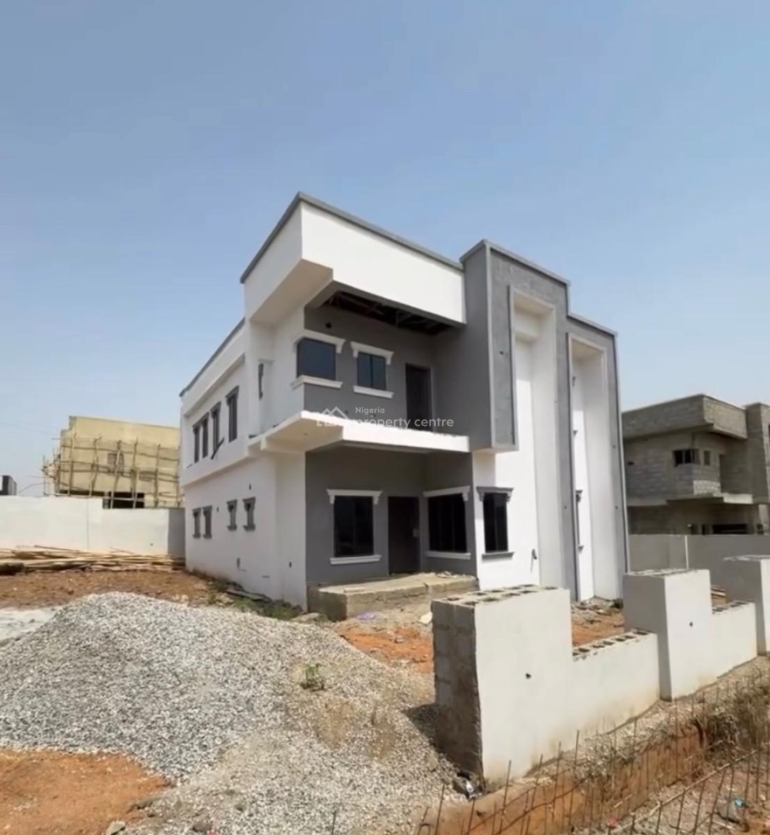 Luxury 5bedroom Fully Detached Duplex, Semi-finished, in an Estate, Karsana, Abuja, Detached Duplex for Sale