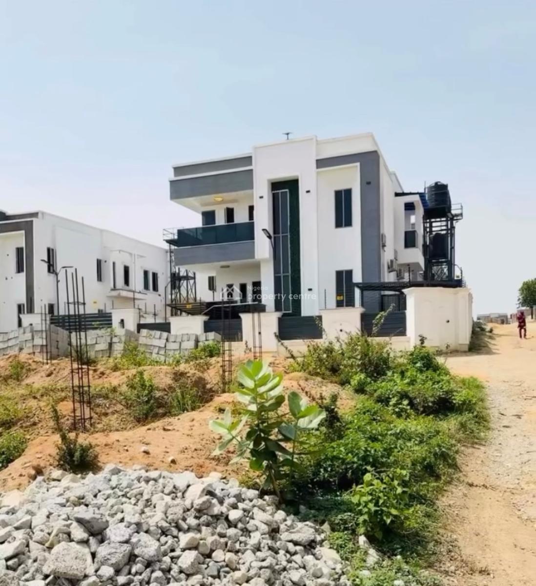 Luxury 5bedroom Fully Detached Duplex, Semi-finished, in an Estate, Karsana, Abuja, Detached Duplex for Sale