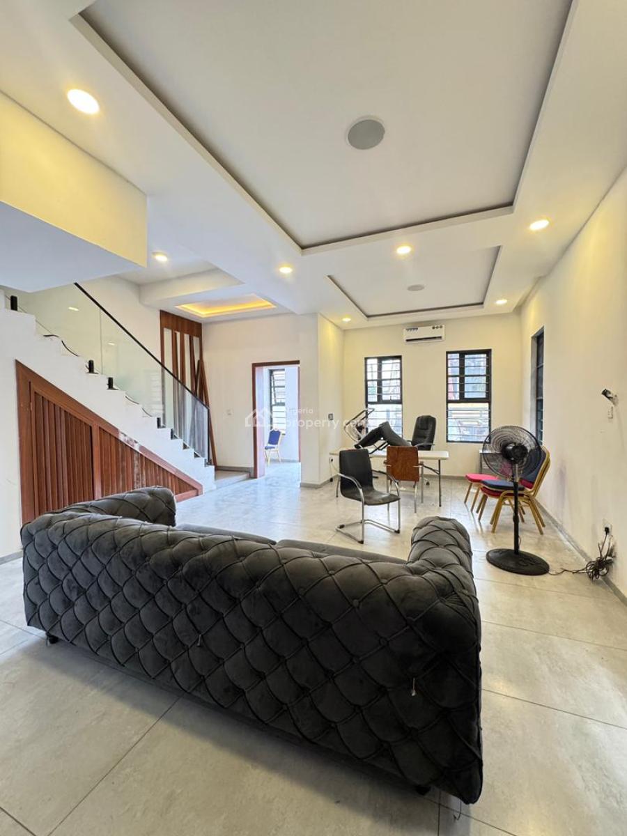 Luxury 4-bedroom Fully Detached House with Bq, Lekki Phase 1, Lekki, Lagos, Detached Duplex for Rent