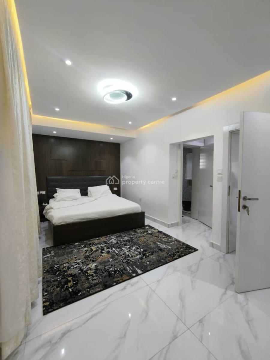 Pent Floor Furnished Serviced Mini Flat Apartment, Prime Water Estate, Freedom Way, Lekki, Lagos, Mini Flat (room and Parlour) for Rent