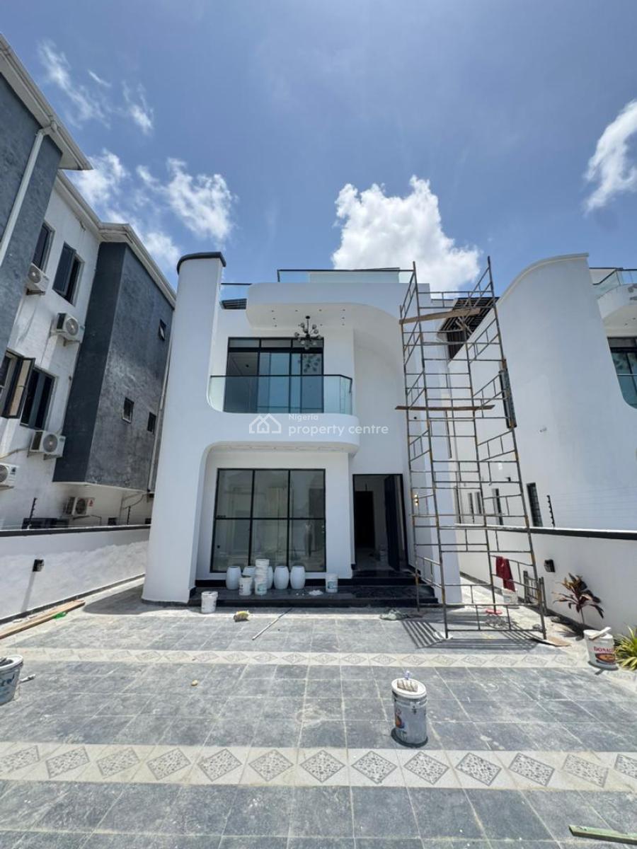 Luxurious 5bedroom Automated Duplex with a Bq,cinema, Pool, Ikate, Lekki, Lagos, Detached Duplex for Sale