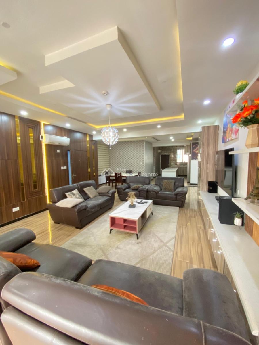 Spacious Fully Furnished 3bedroom Apartment with Swimming Pool and Gym, Victoria Island (vi), Lagos, Flat / Apartment for Rent