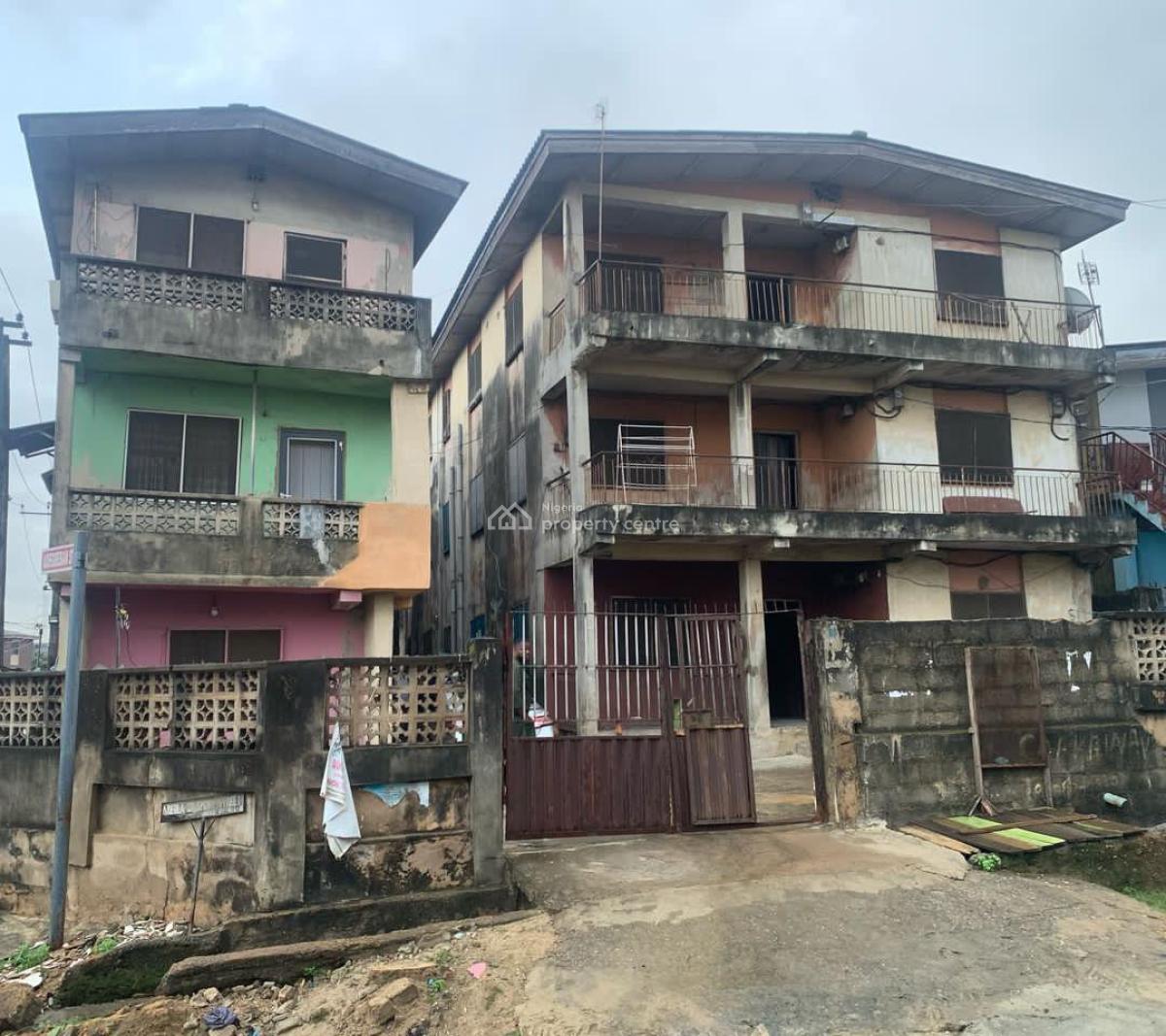 a Tenament Storey Building on Full Plot, Ezobi Street, Alapere, Ketu, Lagos, Block of Flats for Sale