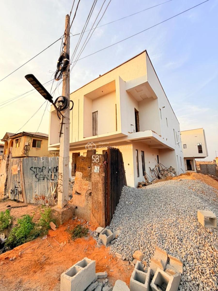 Exquisitely Built 4 Bedroom Semi Detached Duplex, Ogba, Ikeja, Lagos, Semi-detached Duplex for Sale