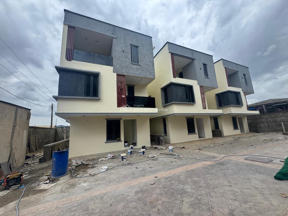 Newly Built 4 Bedroom Detached House, Adjacent Dideolu Estate, Ogba, Ikeja, Lagos, Detached Duplex for Sale