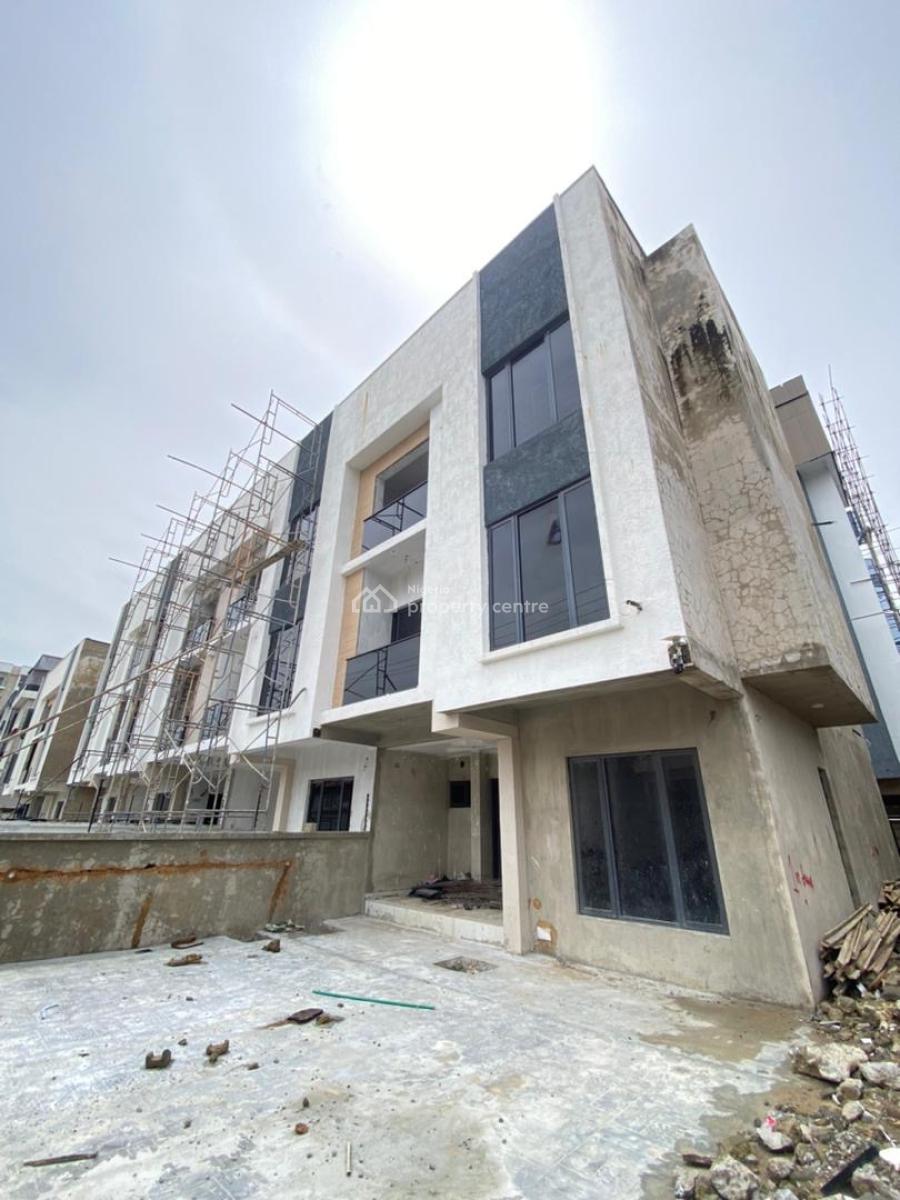 Luxury 4 Bedroom Newly Built Terrace Duplex with Bq, Gym, Elevator, Victoria Island (vi), Lagos, Terraced Duplex for Sale