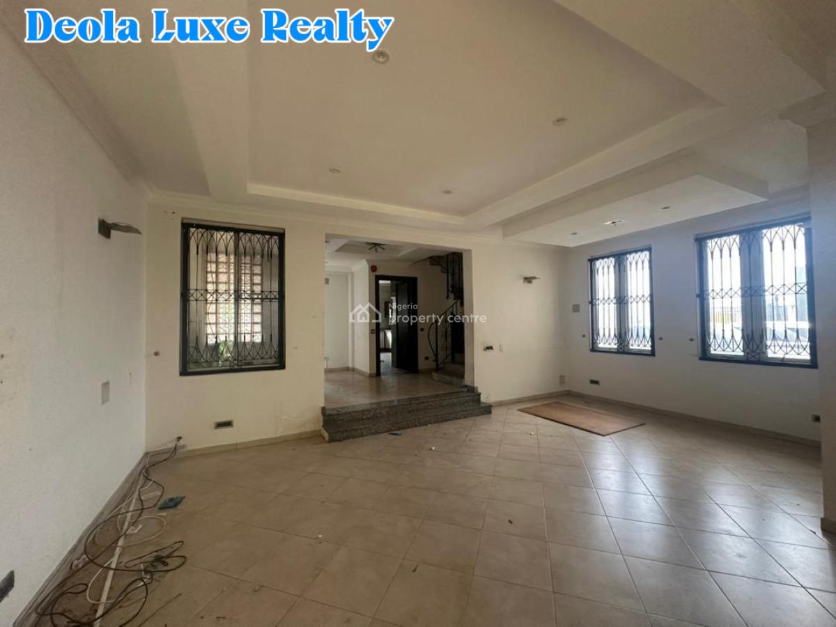 a Tastefully Finished 4-bedroom Terrace Duplex with a Bq & Study Room, Banana Island, Ikoyi, Lagos, Terraced Duplex for Rent