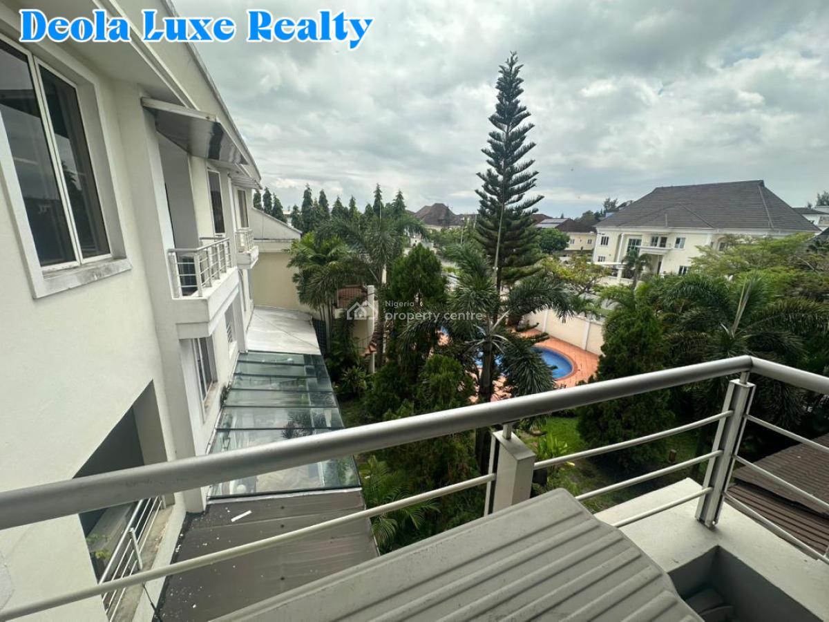 a Tastefully Finished 4-bedroom Terrace Duplex with a Bq & Study Room, Banana Island, Ikoyi, Lagos, Terraced Duplex for Rent