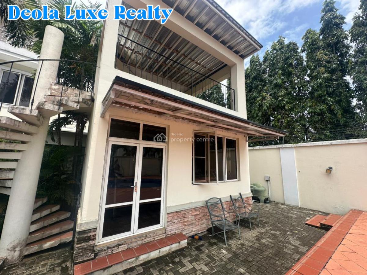 a Tastefully Finished 4-bedroom Terrace Duplex with a Bq & Study Room, Banana Island, Ikoyi, Lagos, Terraced Duplex for Rent