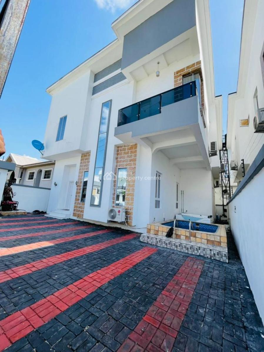 Luxury Spacious Fully 5 Bedroom Detached Duplexwith Excellent Facility, Osapa London, Lekki, Lagos, Detached Duplex for Sale