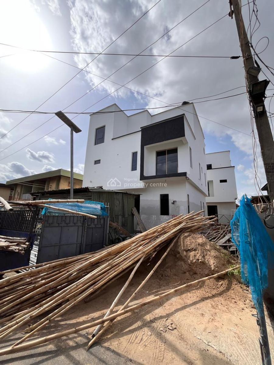 Deluxe 4 Bed Detached Duplex with a Penthouse & a Bq, Wemco Ikeja, Ikeja, Lagos, Detached Duplex for Sale