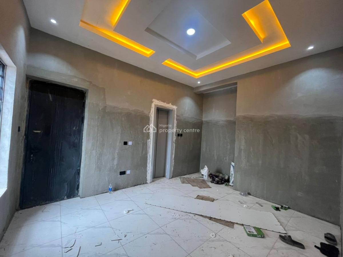 Newly Built 3 Units of  4-bedroom Terrace House with a Study with Car, Morgan Estate, Ojodu, Lagos., Ojodu, Lagos, Flat / Apartment for Sale