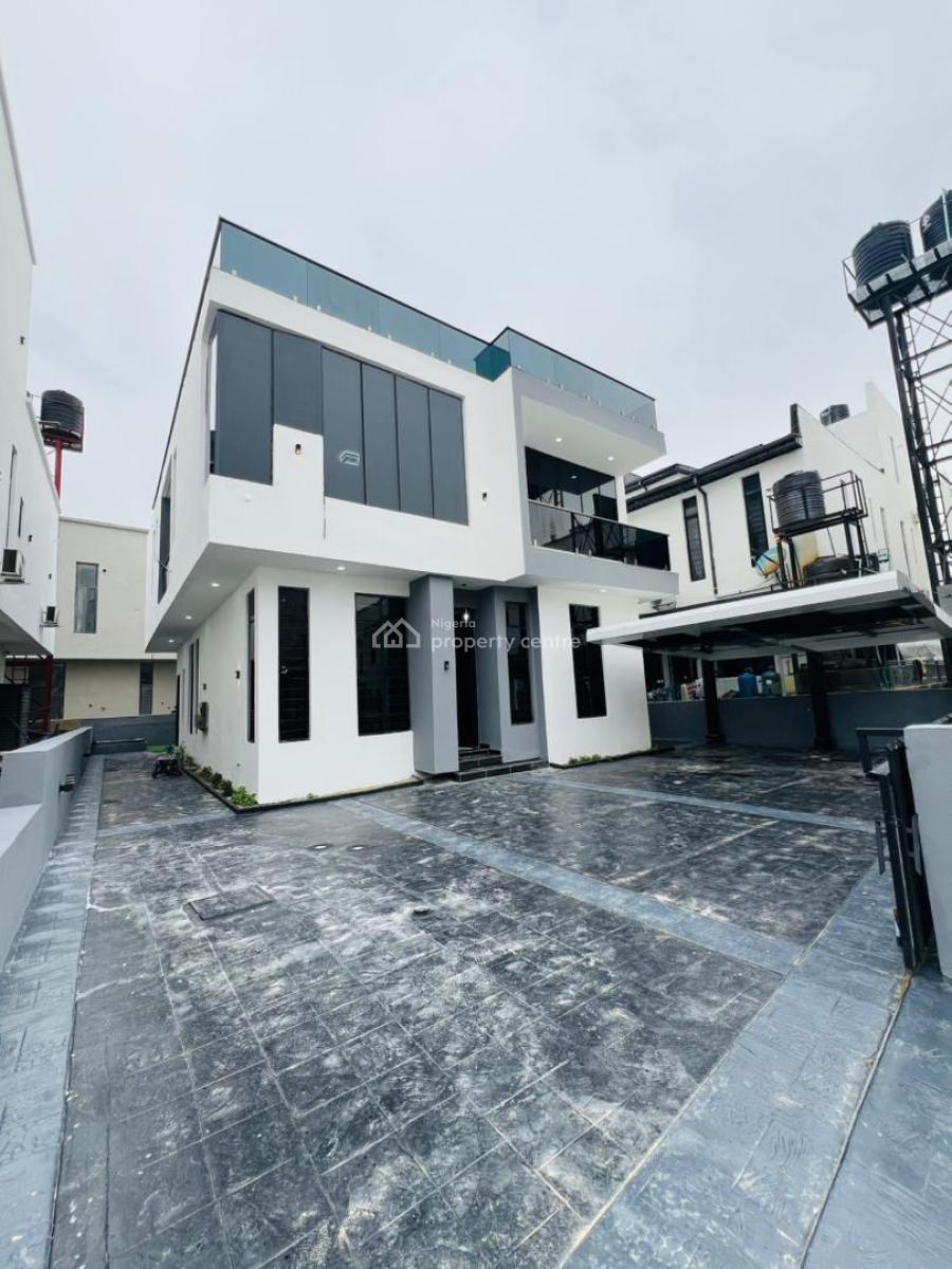 5 Bedroom Fully Detached Duplex with Bq, Penthouse, and Pool, 5 Bedroom Fully Detached Duplex with Bq, Penthouse, and Pool, Ikota, Lekki, Lagos, Detached Duplex for Sale